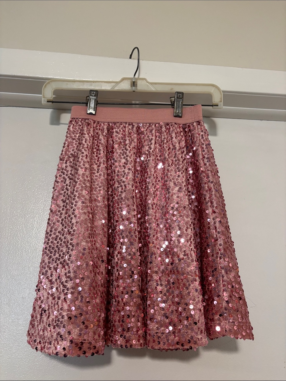 btween Pink Sequin Full Skirt